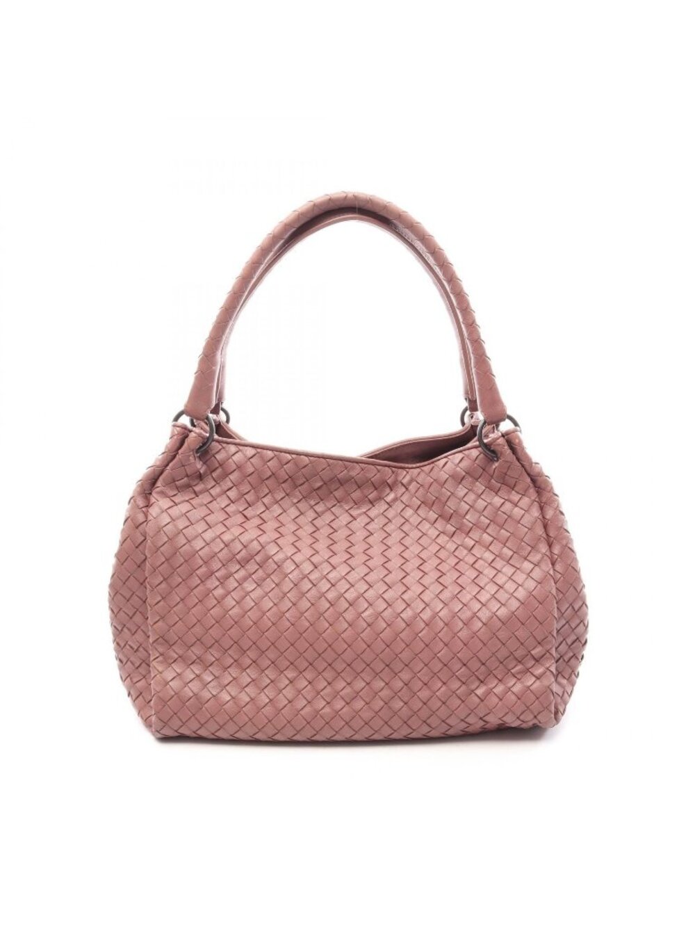 Bottega Veneta Tote Bag Intrecciato Pink Leather - Picture 1 of 12